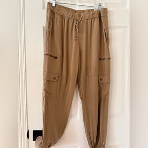 Banana Republic Women's Tan Cargo Pants